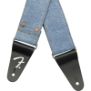 Fender x Wrangler Riveted Denim Strap Light Indigo